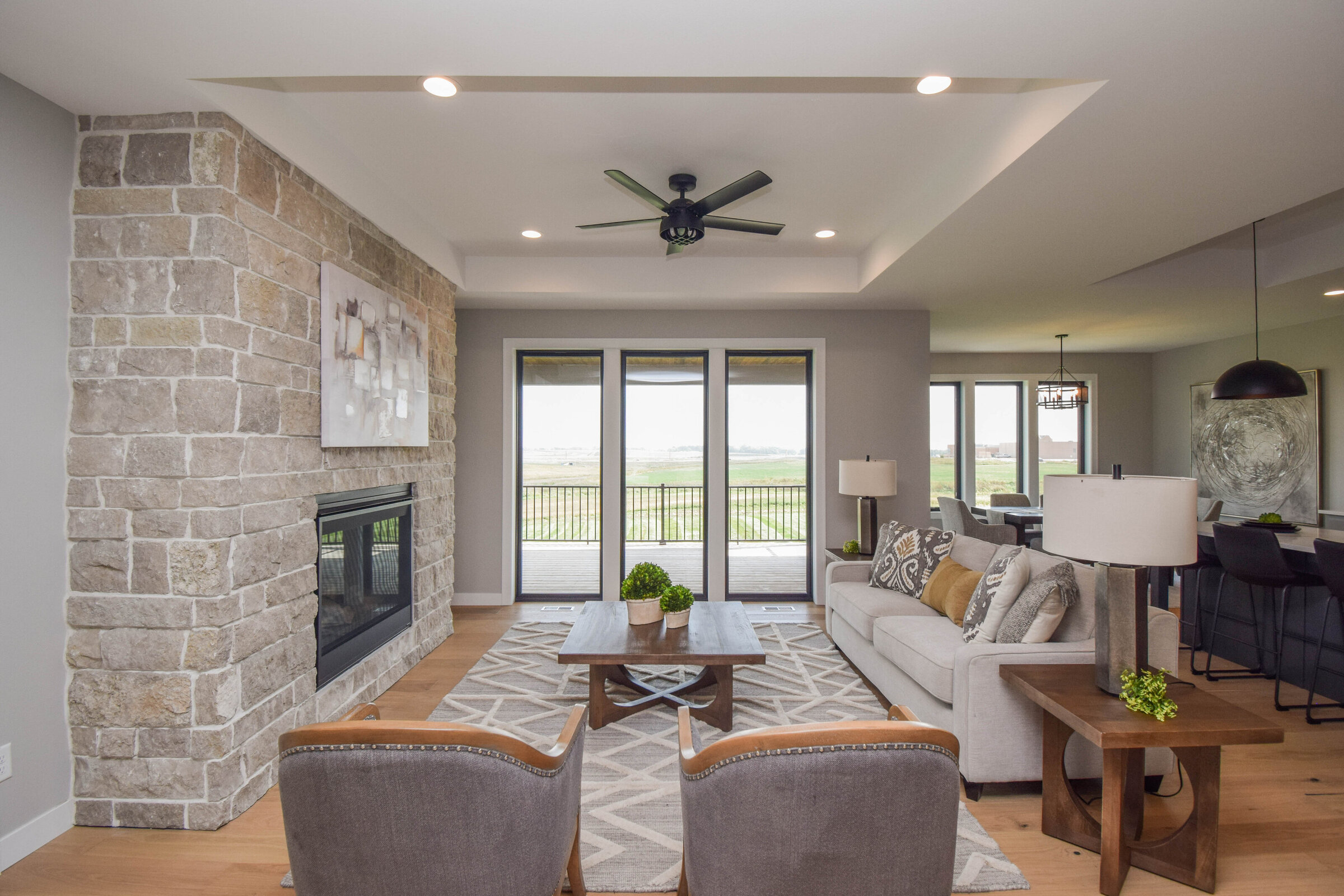 Custom home built by Copper Creek Construction in the Sioux Falls area — photo 10 of 11